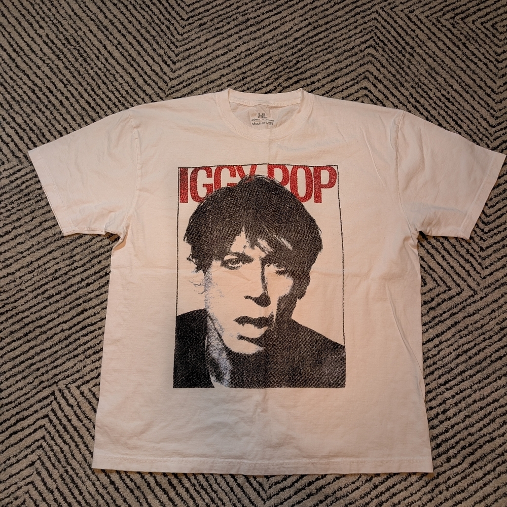 Iggy Pop Tee - Men's XL